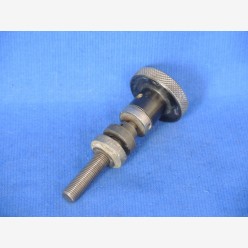 Adjustment knob w. shaft, M10x1.0 thread